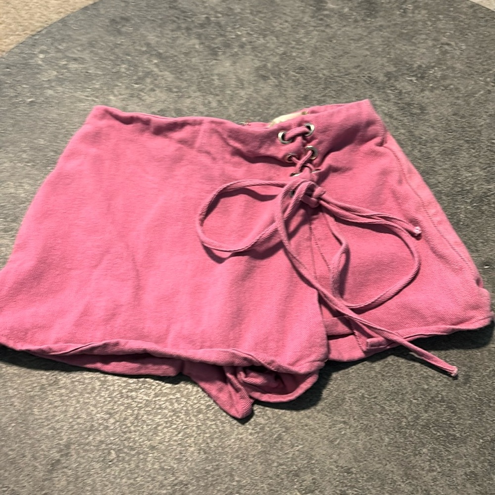 Altr’d State skort, denim, brand new, lightly worn, size small